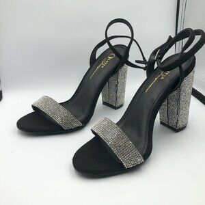Olivia Ferguson Rhinestone High Heels Size 6.5 (Brand New)